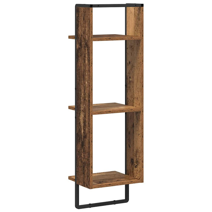 Raft de perete Lemn Vechi 30 x 25 x 100 cm Lemn compozit - WALTI WALTI
