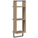 Raft de perete Stejar Artizanal 30 x 25 x 100 cm Lemn compozit - WALTI WALTI