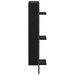 Raft de perete Stejar Negru 30 x 25 x 100 cm Lemn compozit - WALTI WALTI