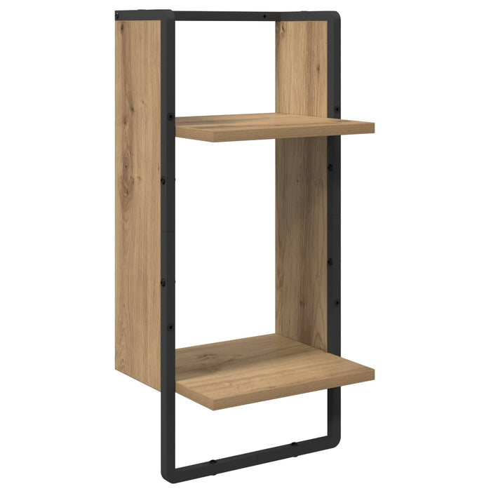 Set rafturi de perete 4 pcs Stejar Artizanal 65 x 25 x 30 cm - WALTI WALTI