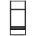 Set rafturi de perete 4 pcs Stejar Negru 65 x 25 x 30 cm - WALTI WALTI