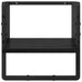 Set rafturi de perete 4 pcs Stejar Negru 65 x 25 x 30 cm - WALTI WALTI