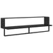 Set rafturi de perete 6 pcs Stejar Negru 100 x 25 x 30 cm - WALTI WALTI