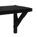 Șemele de perete cu raft 2 pcs Stejar Negru 60 x 15 x 15,5 cm - WALTI WALTI