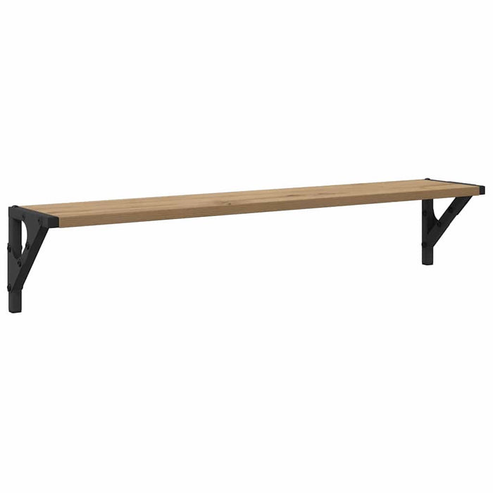 Șemele de perete 2 pcs Stejar Artizanal 80 x 15 x 15,5 cm - WALTI WALTI