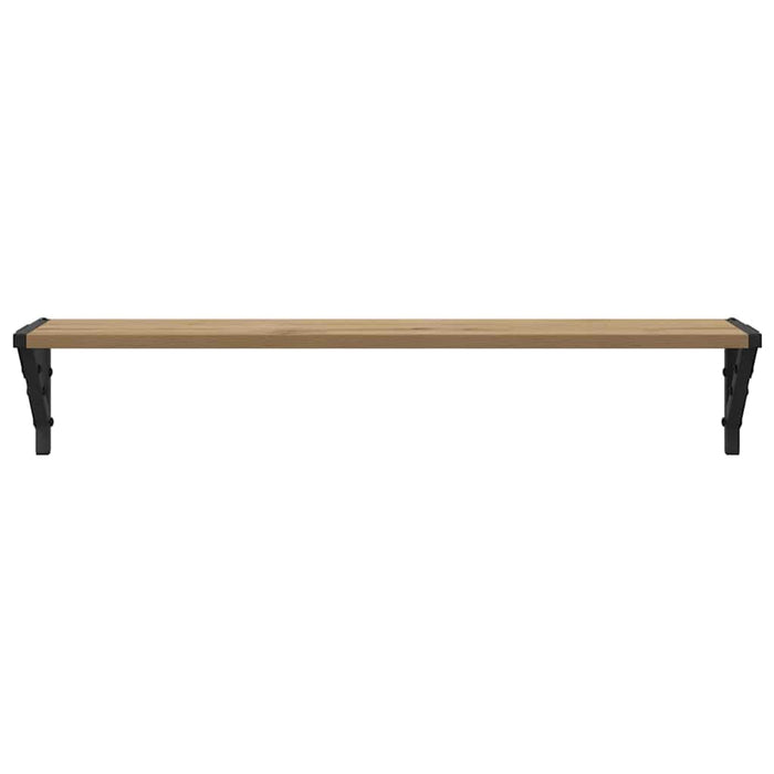 Șemele de perete 2 pcs Stejar Artizanal 80 x 15 x 15,5 cm - WALTI WALTI