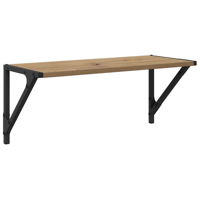 Șemele de perete 2 pcs Stejar Artizanal 60 x 25 x 25,5 cm - WALTI WALTI