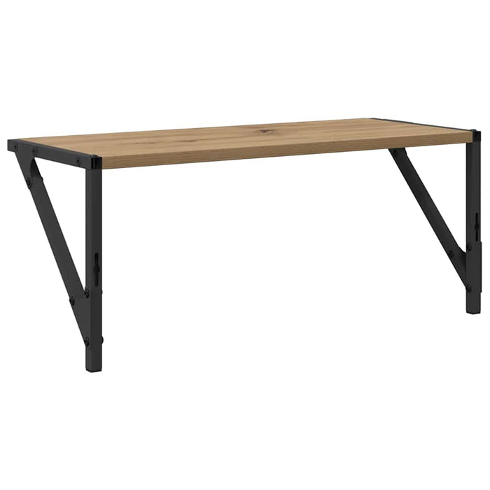 Șemele de perete 2 pcs Stejar Artizanal 60 x 25 x 25,5 cm - WALTI WALTI
