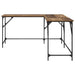 Birou Lemn Vechi 149 x 149 x 75 cm Lemn compozit - WALTI WALTI
