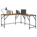 Birou Lemn Vechi 149 x 149 x 75 cm Lemn compozit - WALTI WALTI
