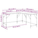 Birou Stejar Artizanal 149 x 149 x 75 cm Lemn compozit - WALTI WALTI