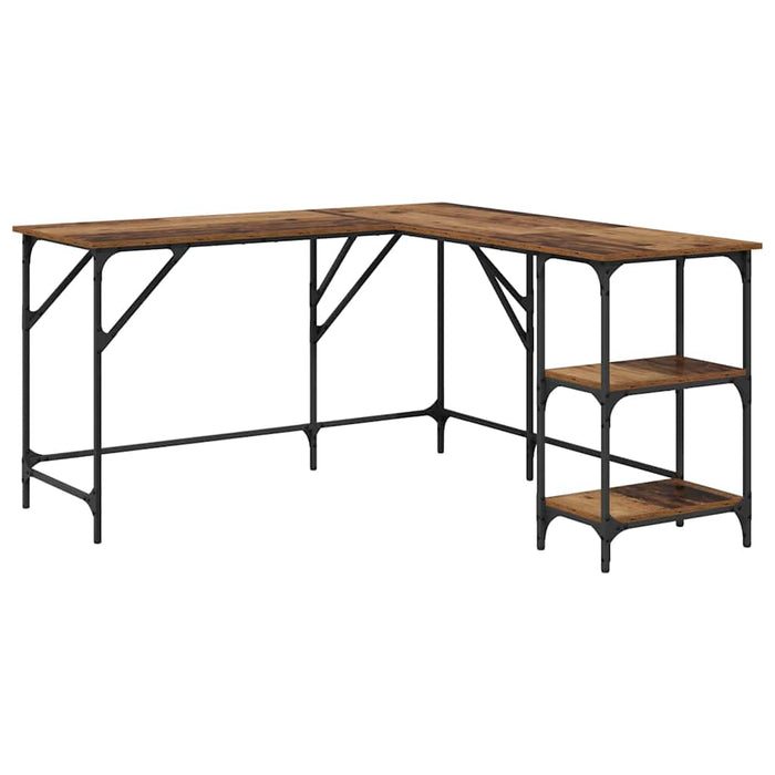 Birou Lemn Vechi 139 x 139 x 75 cm Lemn compozit - WALTI WALTI