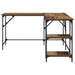 Birou Lemn Vechi 139 x 139 x 75 cm Lemn compozit - WALTI WALTI
