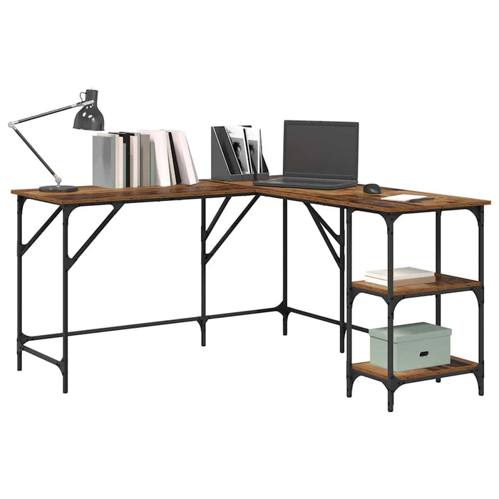 Birou Lemn Vechi 139 x 139 x 75 cm Lemn compozit - WALTI WALTI