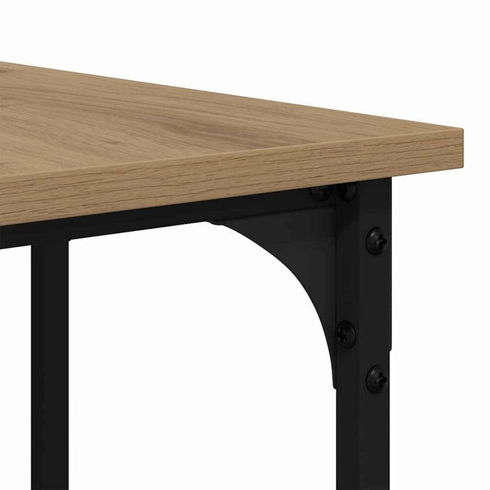 Birou Stejar Artizanal 139 x 139 x 75 cm Lemn compozit - WALTI WALTI