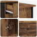 Birou Lemn Vechi 141 x 141 x 75 cm Lemn compozit - WALTI WALTI