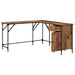 Birou Lemn Vechi 141 x 141 x 75 cm Lemn compozit - WALTI WALTI