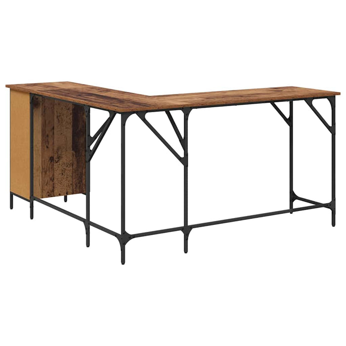 Birou Lemn Vechi 141 x 141 x 75 cm Lemn compozit - WALTI WALTI