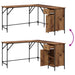 Birou Lemn Vechi 141 x 141 x 75 cm Lemn compozit - WALTI WALTI
