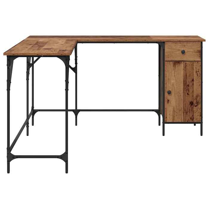 Birou Lemn Vechi 141 x 141 x 75 cm Lemn compozit - WALTI WALTI