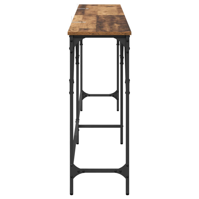 Masă de consolă Lemn Vechi 180 x 30 x 75 cm Lemn compozit - WALTI WALTI