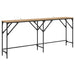 Masă de consolă Stejar Artizanal 180 x 30 x 75 cm Lemn compozit - WALTI WALTI