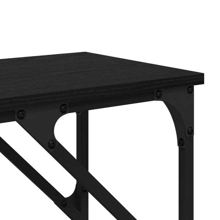 Masă de consolă Stejar Negru 180 x 30 x 75 cm Lemn compozit - WALTI WALTI