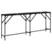 Masă de consolă Stejar Negru 180 x 30 x 75 cm Lemn compozit - WALTI WALTI