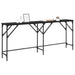 Masă de consolă Stejar Negru 180 x 30 x 75 cm Lemn compozit - WALTI WALTI
