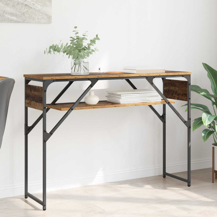 MasaConsole Lemn Vechi 105x30x75cm Lemn compozit - WALTI WALTI