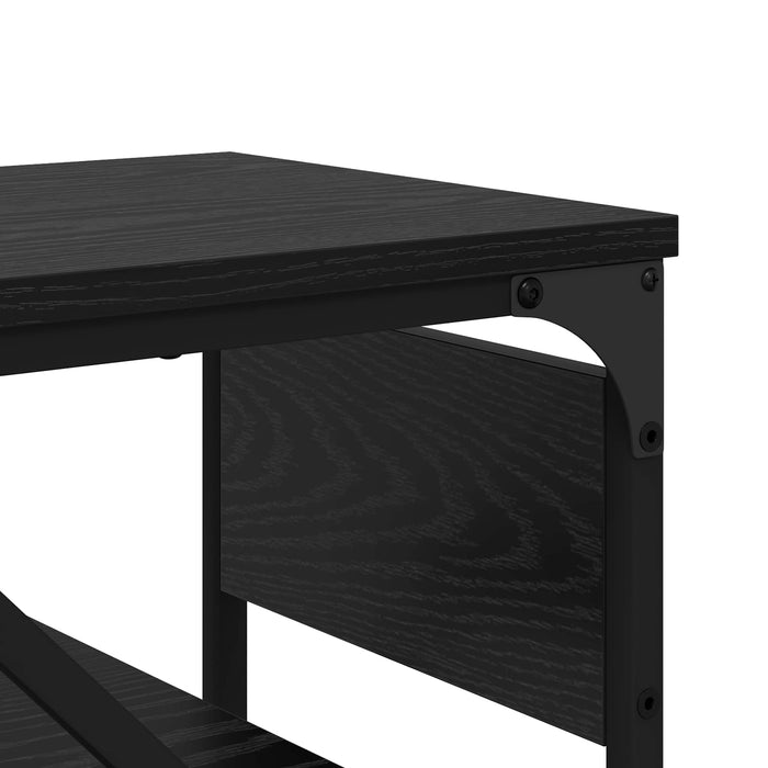 MasaConsole Stejar Negru 105x30x75cm Lemn compozit - WALTI WALTI