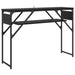 MasaConsole Stejar Negru 105x30x75cm Lemn compozit - WALTI WALTI
