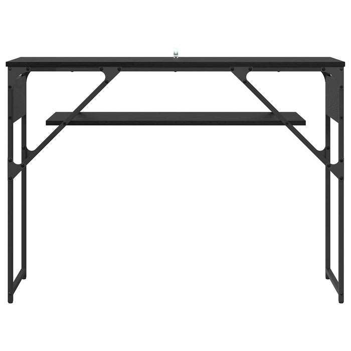 MasaConsole Stejar Negru 105x30x75cm Lemn compozit - WALTI WALTI