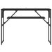 MasaConsole Stejar Negru 105x30x75cm Lemn compozit - WALTI WALTI