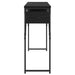MasaConsole Stejar Negru 105x30x75cm Lemn compozit - WALTI WALTI
