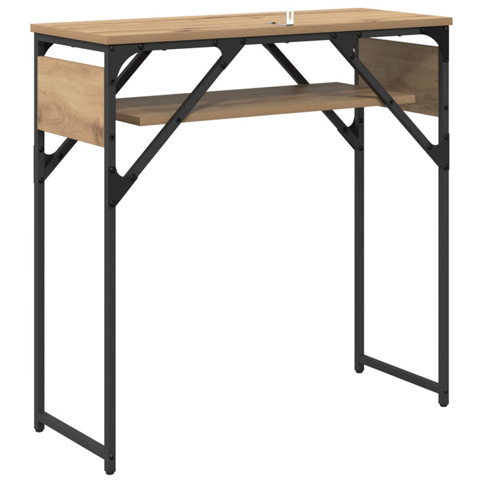 MasaConsole Stejar Artizanal Lemn compozit 75x30x75cm WALTI
