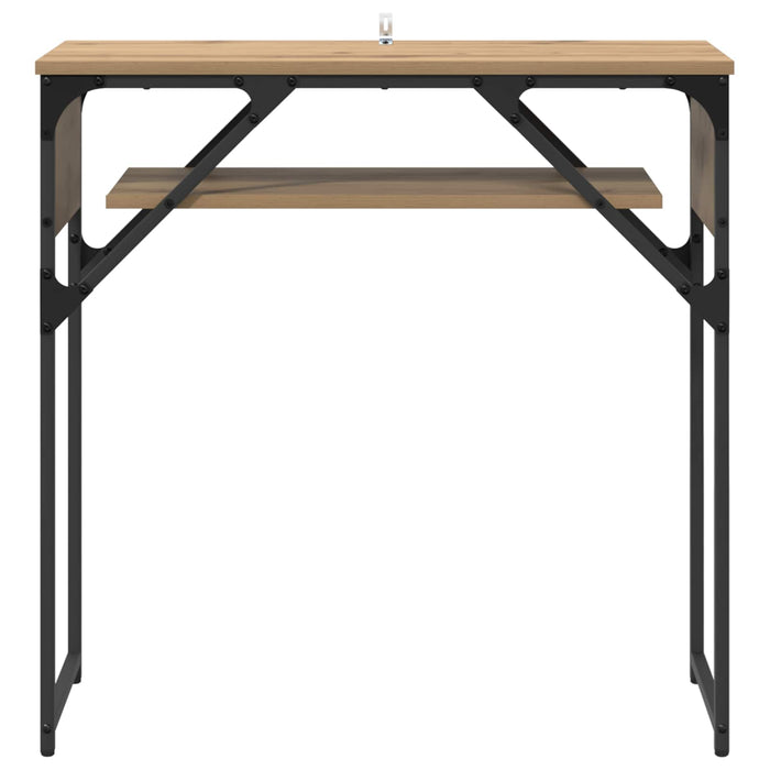 MasaConsole Stejar Artizanal Lemn compozit 75x30x75cm WALTI