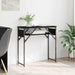MasaConsole Stejar Negru 75x30x75cm Lemn compozit - WALTI WALTI