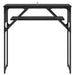 MasaConsole Stejar Negru 75x30x75cm Lemn compozit - WALTI WALTI