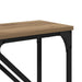 Masă de consolă 2 pcs Stejar Artizanal 100 x 28 x 75 cm - WALTI WALTI