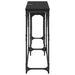 Masă de consolă 2 pcs Stejar Negru 100 x 28 x 75 cm - WALTI WALTI