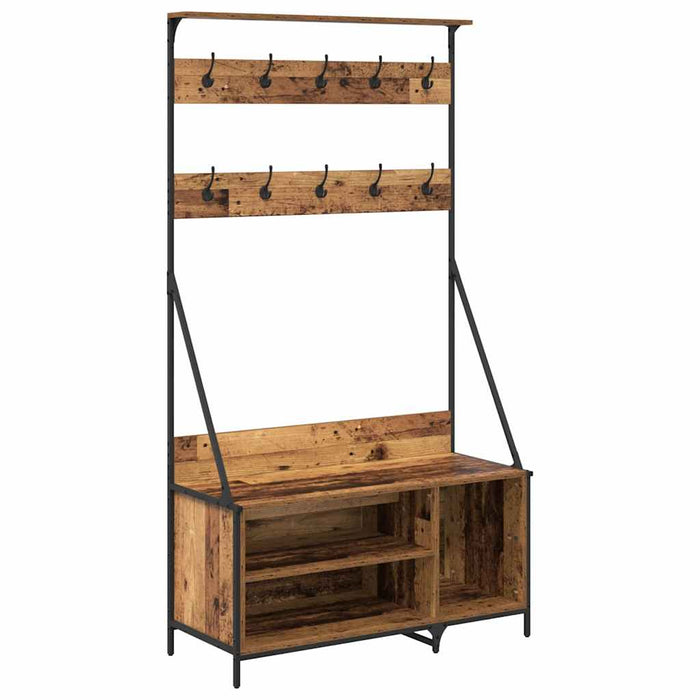 Suport pentru Hârtie Lemn Vechi 100 x 41 x 184 cm Lemn compozit - WALTI WALTI