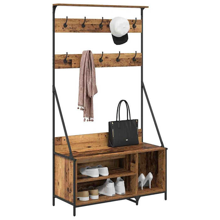 Suport pentru Hârtie Lemn Vechi 100 x 41 x 184 cm Lemn compozit - WALTI WALTI