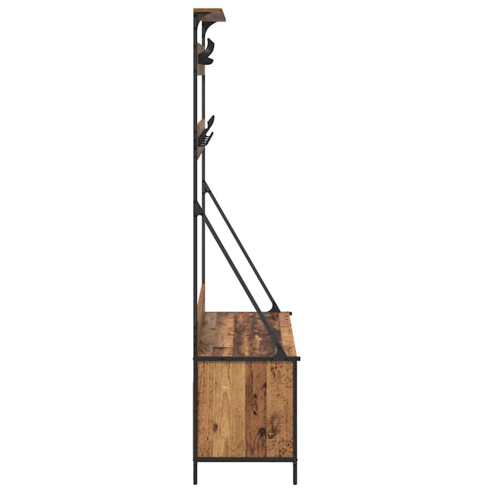 Suport pentru Hârtie Lemn Vechi 100 x 41 x 184 cm Lemn compozit - WALTI WALTI