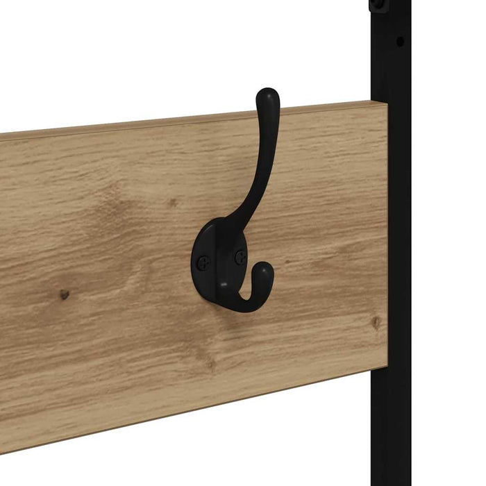 Suport pentru Hârtie cu raft Stejar Artizanal 100 x 41 x 184 cm - WALTI WALTI