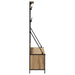 Suport pentru Hârtie cu raft Stejar Artizanal 100 x 41 x 184 cm - WALTI WALTI