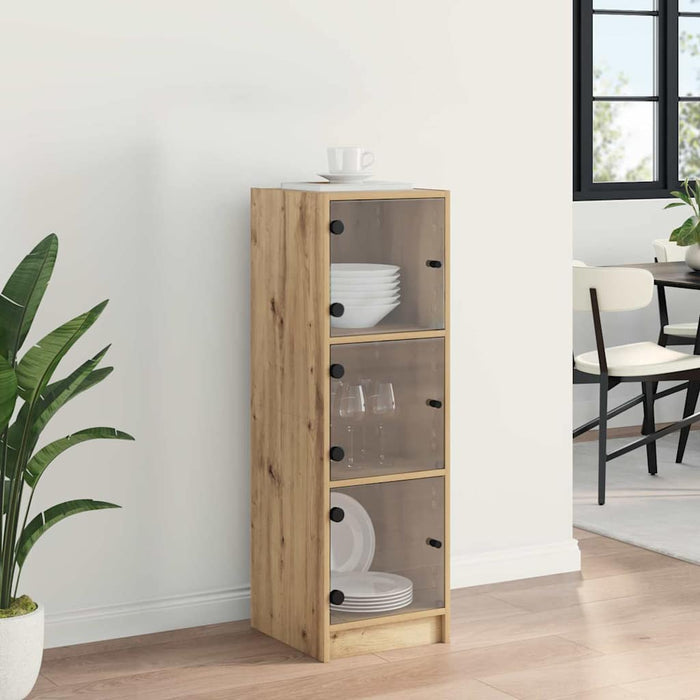 Bufet Stejar Artizanal 35 x 37 x 109 cm Lemn compozit - WALTI WALTI