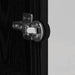 Bufet Stejar Negru 35 x 37 x 109 cm Lemn compozit - WALTI WALTI