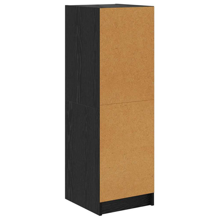 Bufet Stejar Negru 35 x 37 x 109 cm Lemn compozit - WALTI WALTI