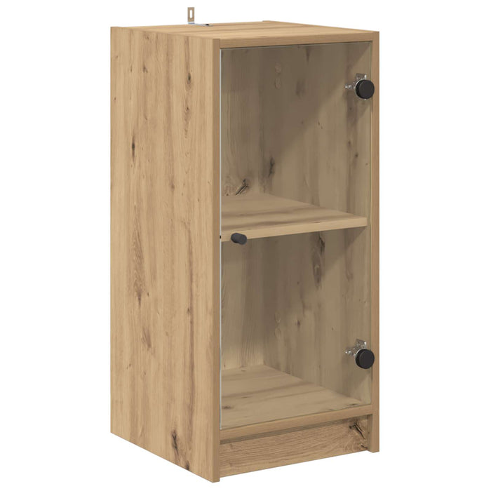 Bufet stejar artizanal 35 x 37 x 76 cm Lemn compozit - WALTI WALTI